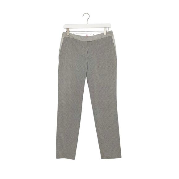 Classic Gray and White Checkered Women's Pants Sz 4 Brooks Brothers (Red Fleece) - Picture 2 of 8